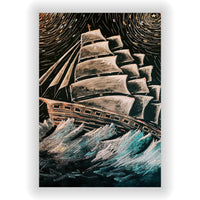 Pirate Ship Art | Wall Poster