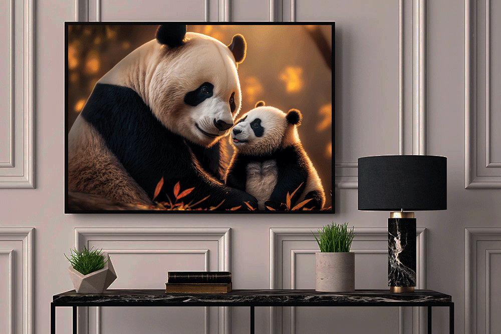 Cute Panda  | Wall Poster