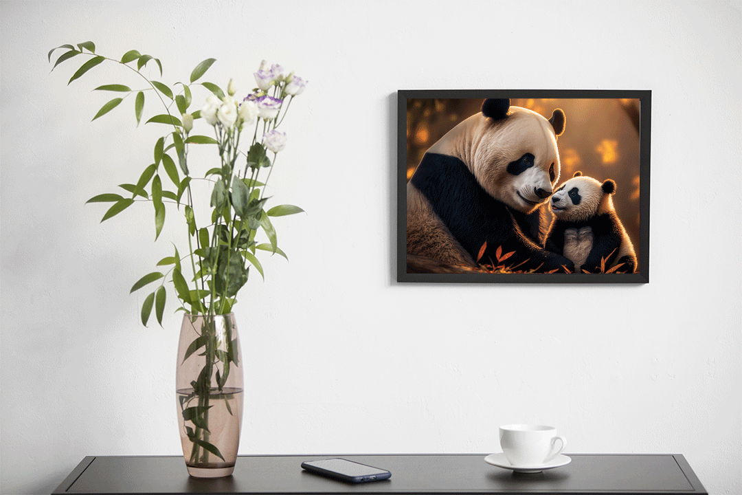 Cute Panda  | Wall Poster