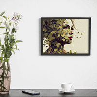 Abstract Face Art | Wall Poster